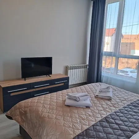 Domovik на 4 гостя, миру 11 с кв 3 Apartment *